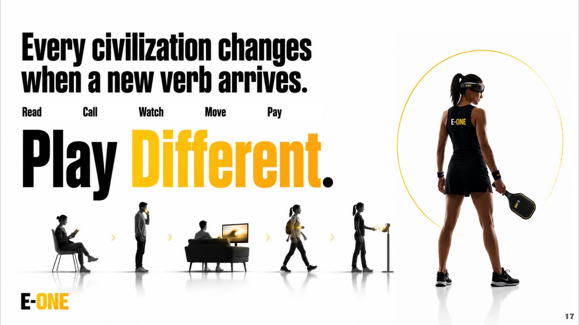 E-ONE introduction slide 17